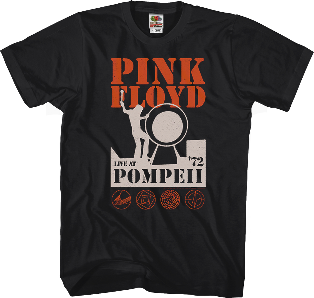 Live At Pompeii Pink Floyd T-Shirt product image 1