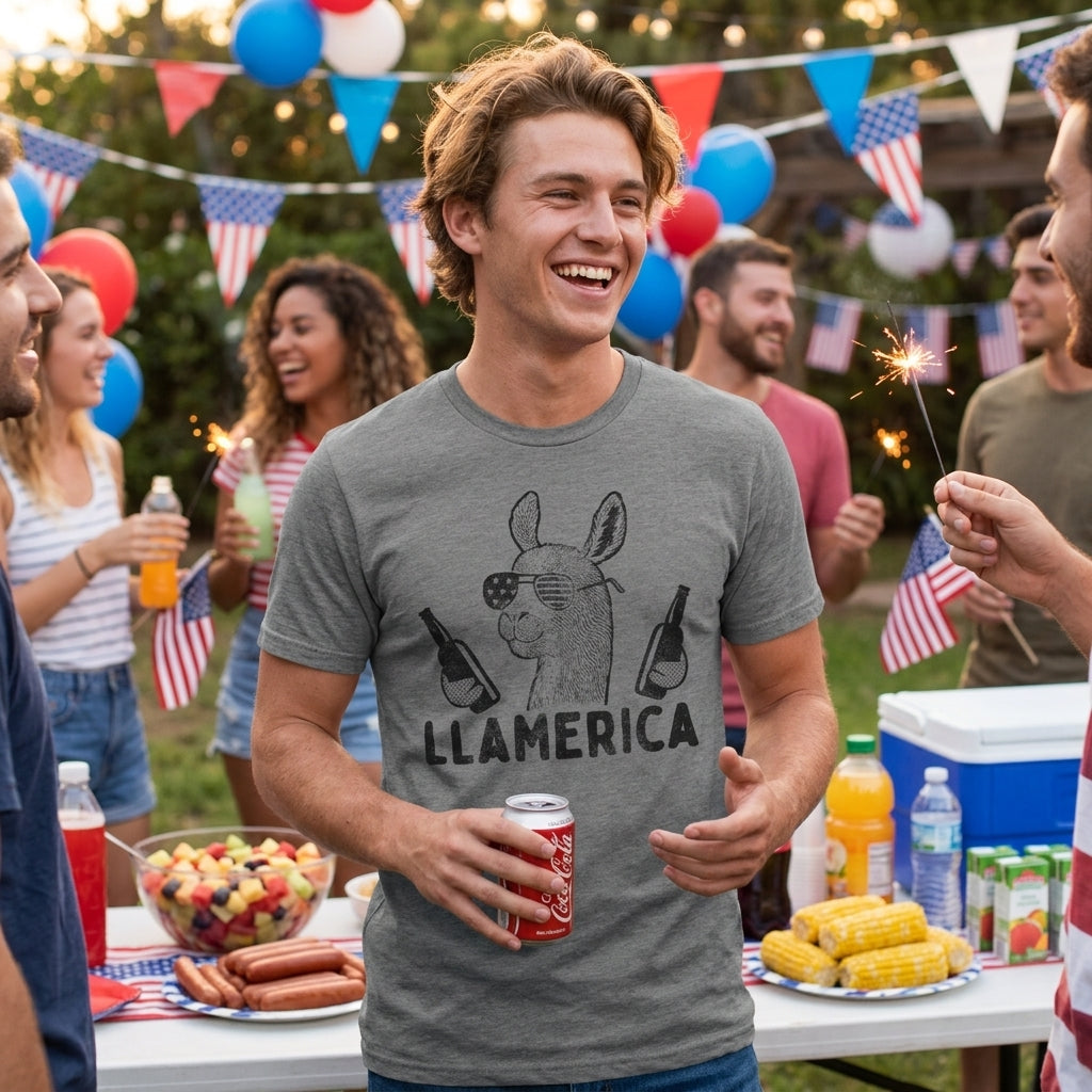 Llamerica Men's T Shirt product image 4