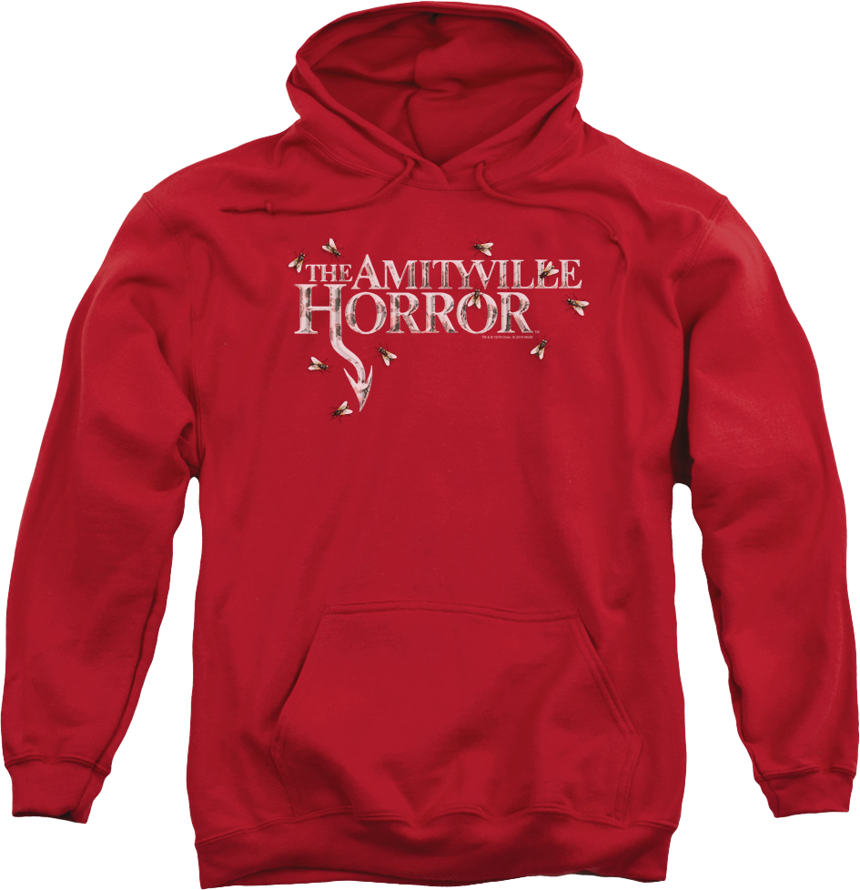 Logo And Flies Amityville Horror Hoodie product image 1