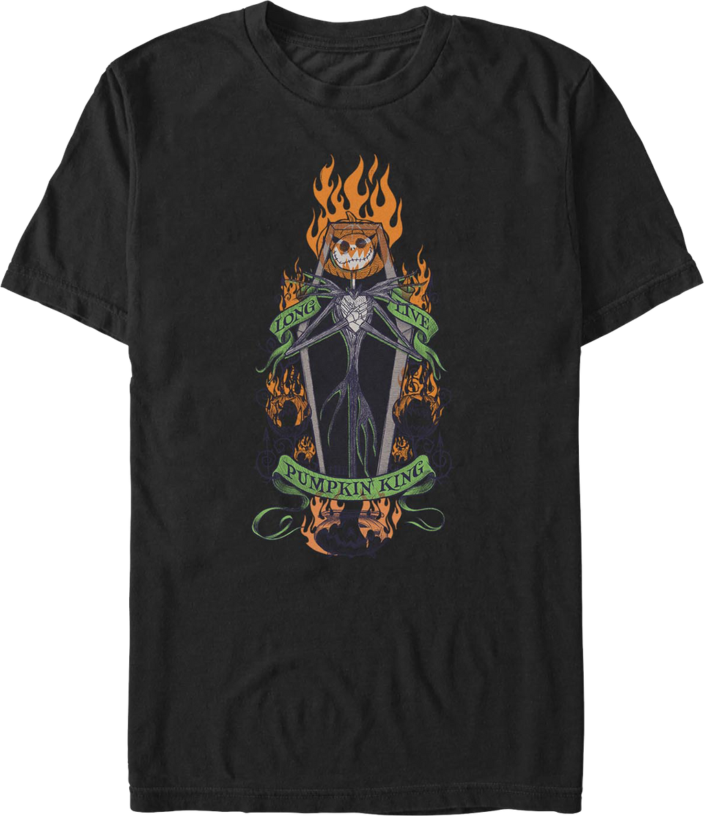 Long Live Pumpkin King Nightmare Before Christmas T-Shirt product image 1