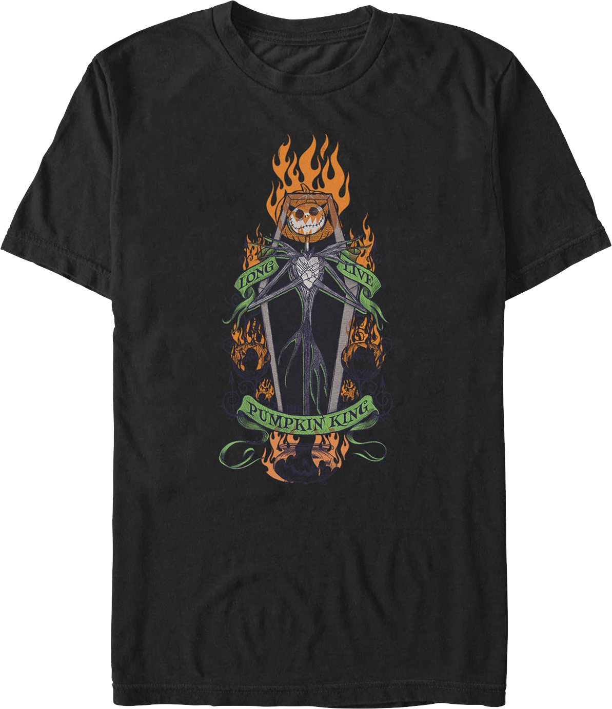 Long Live Pumpkin King Nightmare Before Christmas T-Shirt product image 1