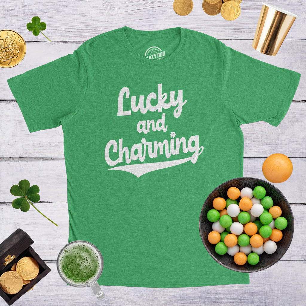 Lucky And Charming Men's T Shirt product image 2