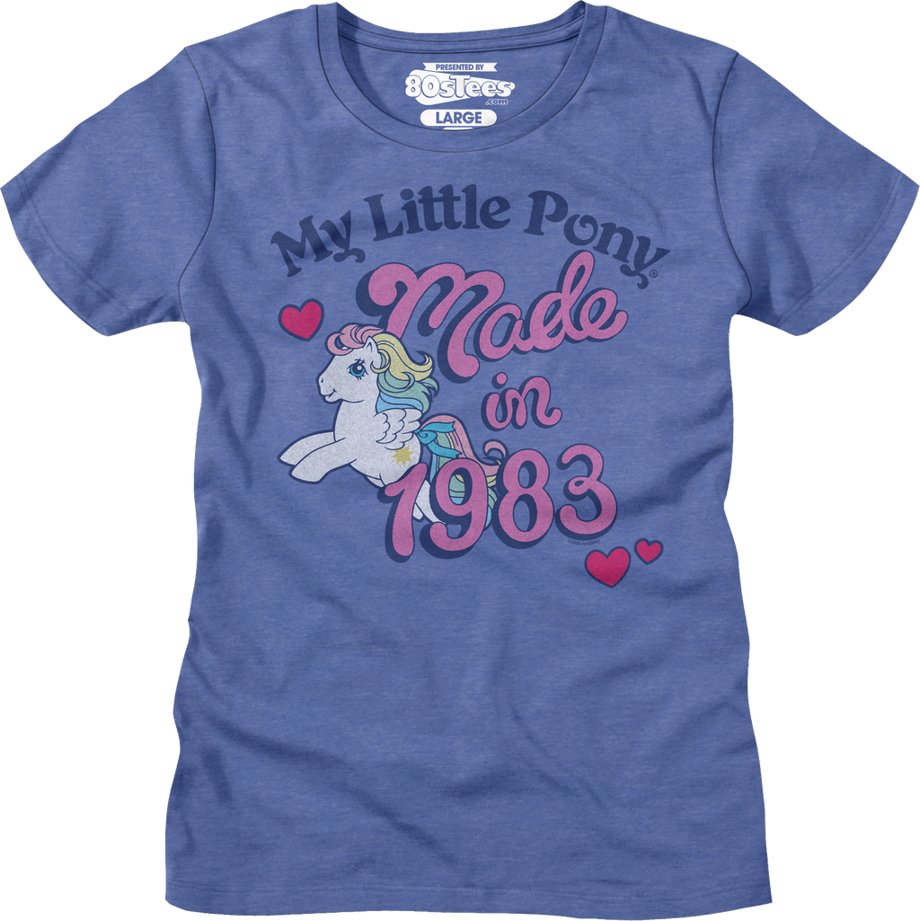 Made in 1983 My Little Pony T-Shirt product image 3