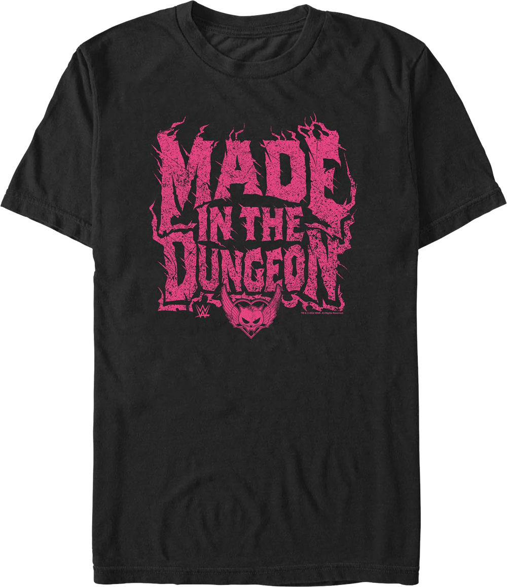 Made In The Dungeon Bret "Hitman" Hart T-Shirt