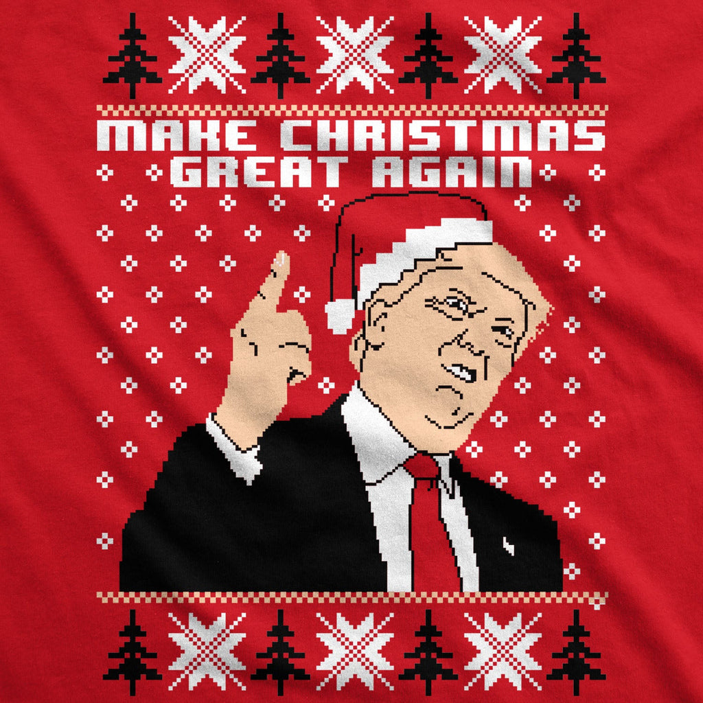Make Christmas Great Again Ugly Sweater Men's T Shirt product image 3