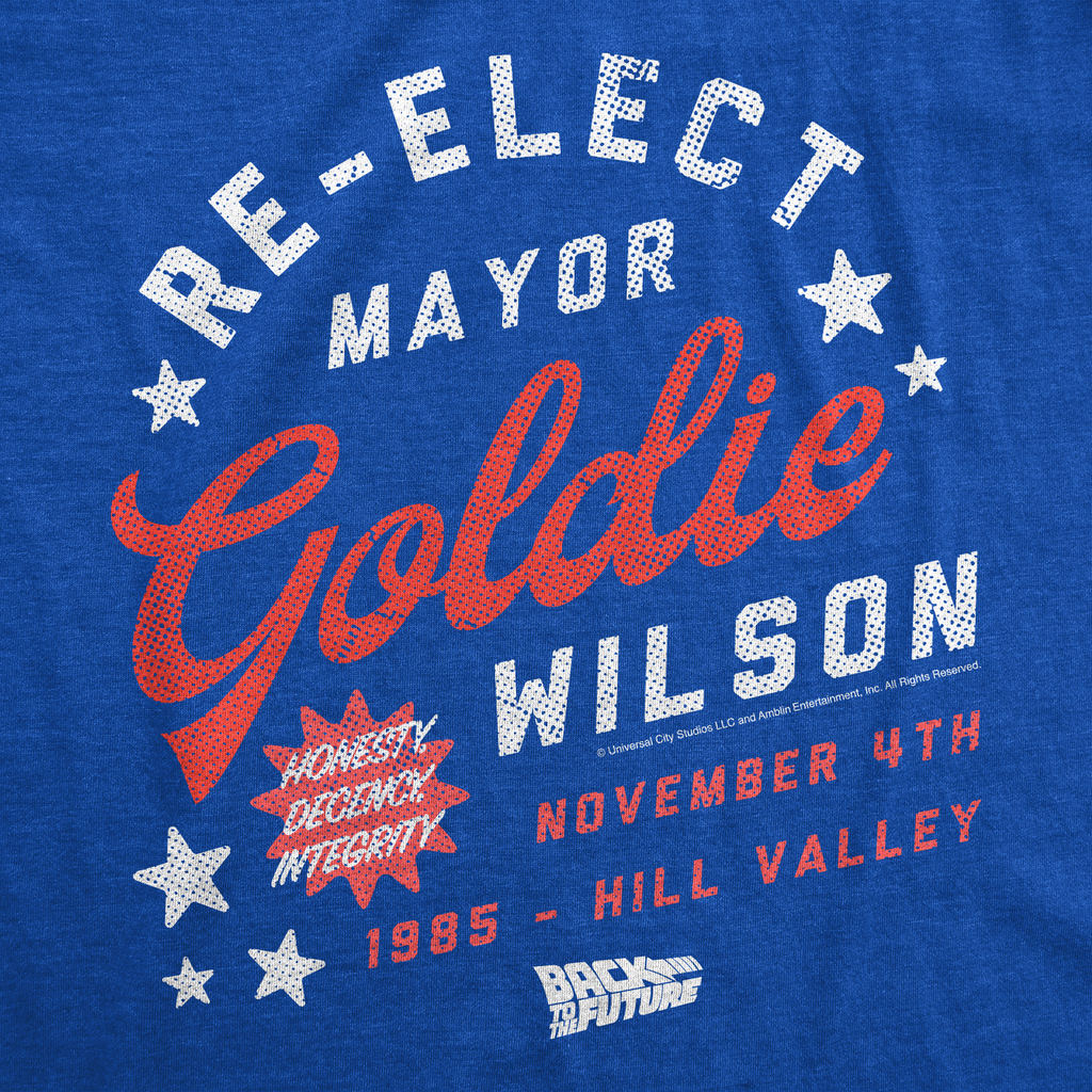 Re Elect Mayor Goldie Wilson Women's T Shirt product image 2