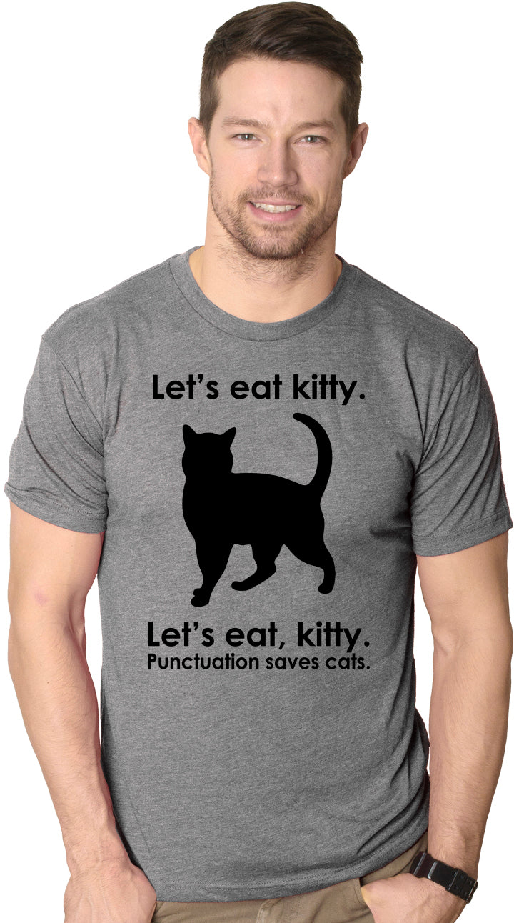 Let's Eat Kitty Men's T Shirt product image 6