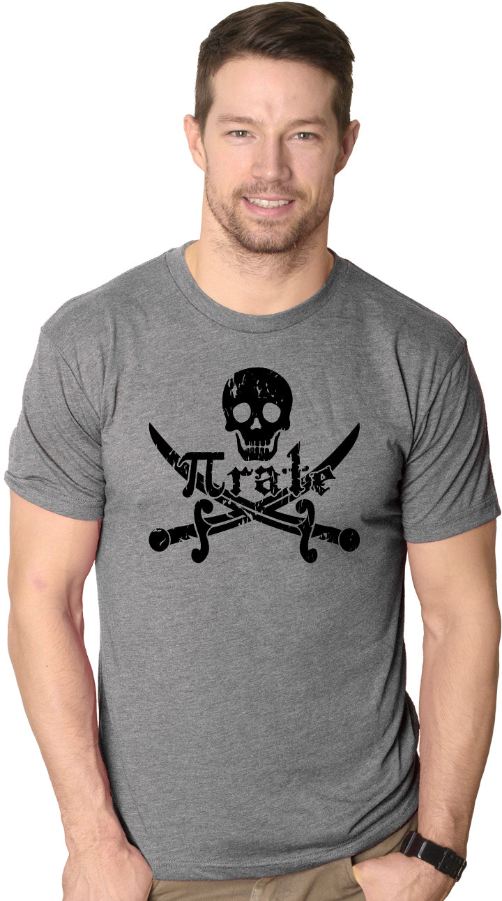 Pirate Skull And Crossbones Men's T Shirt product image 1