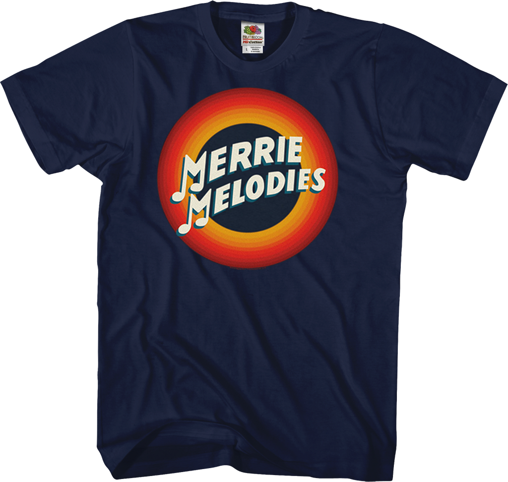 Merry Melodies Logo Looney Tunes T-Shirt product image 1