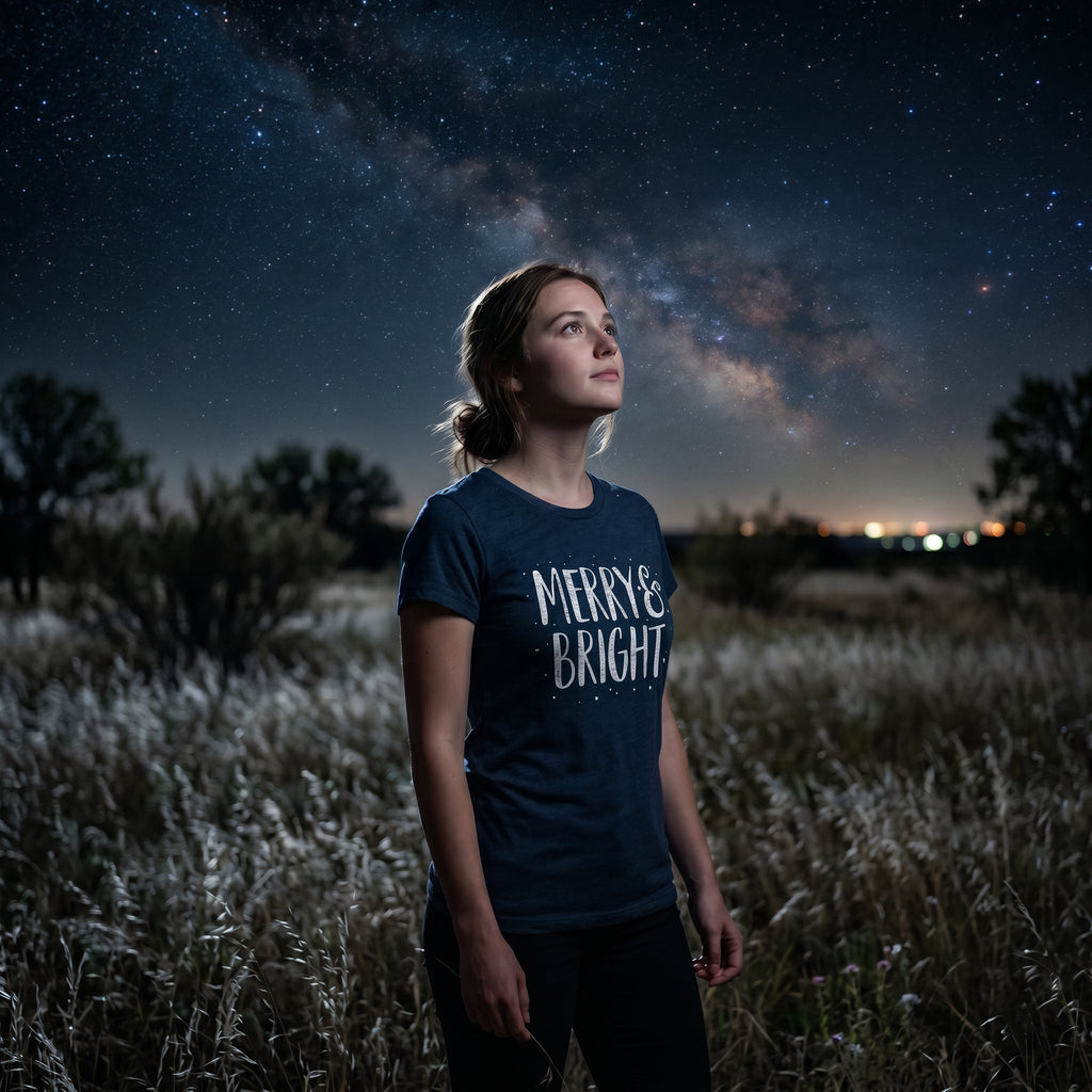 Merry And Bright Women's T Shirt product image 2