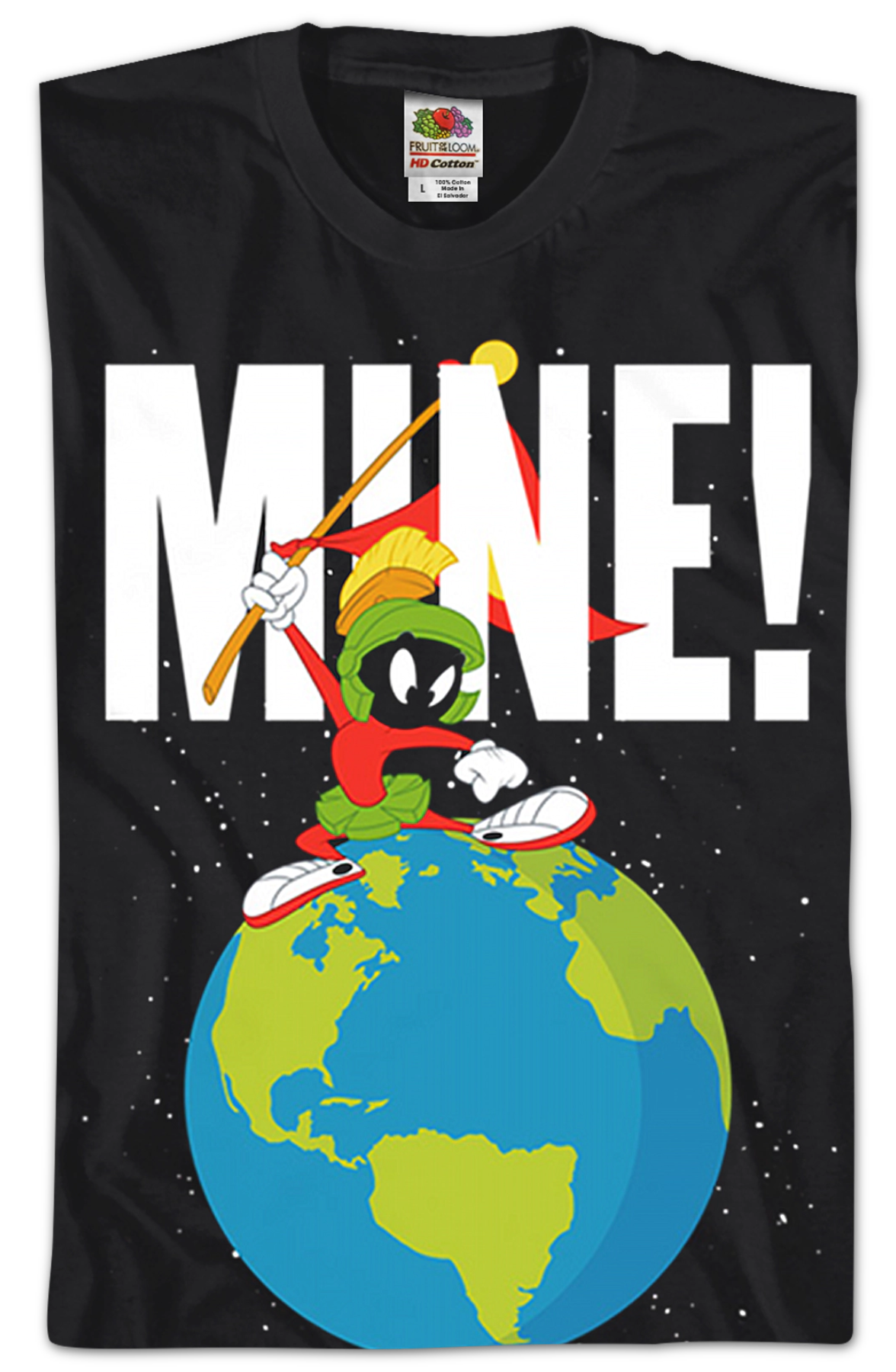 Mine Marvin The Martian Looney Tunes T-Shirt product image 2