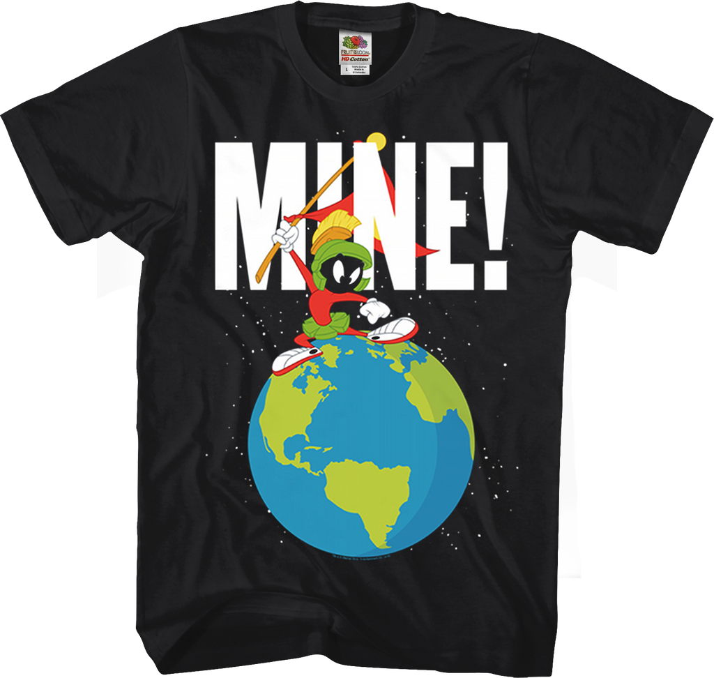 Mine Marvin The Martian Looney Tunes T-Shirt product image 1