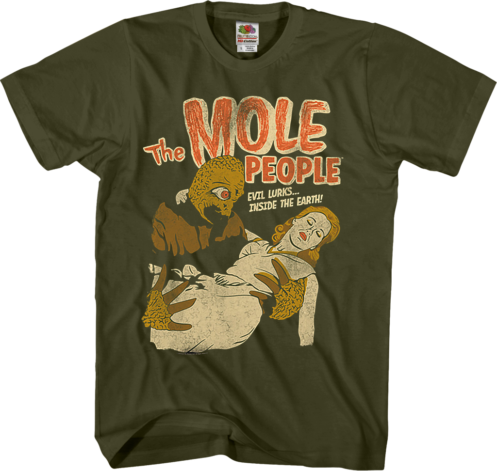 Movie Poster Mole People T-Shirt