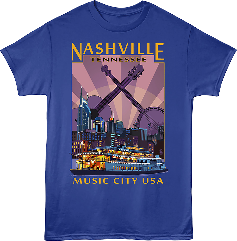 Music City USA Nashville Tennessee T-Shirt product image 1