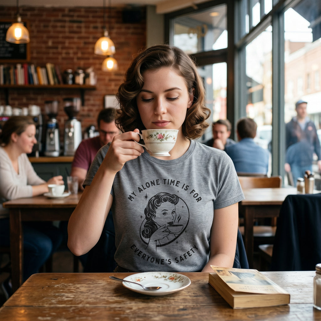 My Alone Time Is For Everyone's Safety Women's T Shirt product image 4