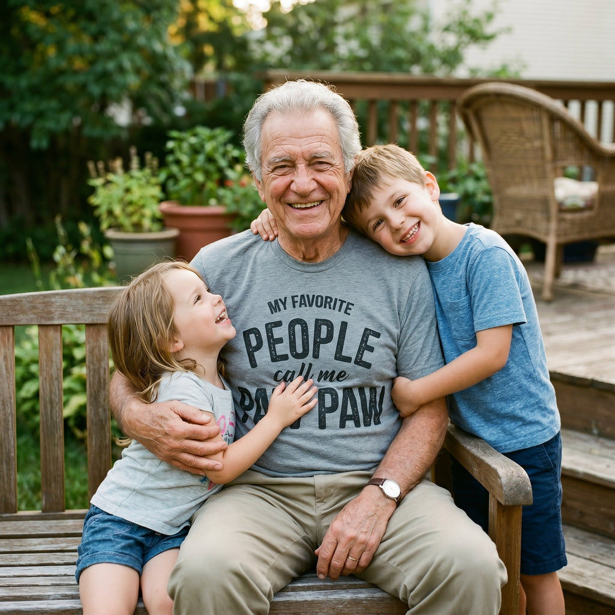 My Favorite People Call Me Paw Men's T Shirt product image 2