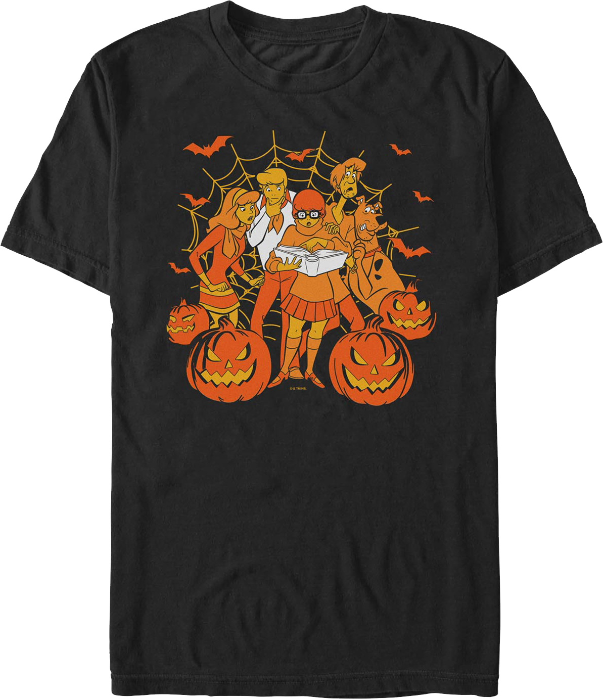 Mystery Inc. Jack-o'-Lanterns Scooby-Doo T-Shirt product image 1