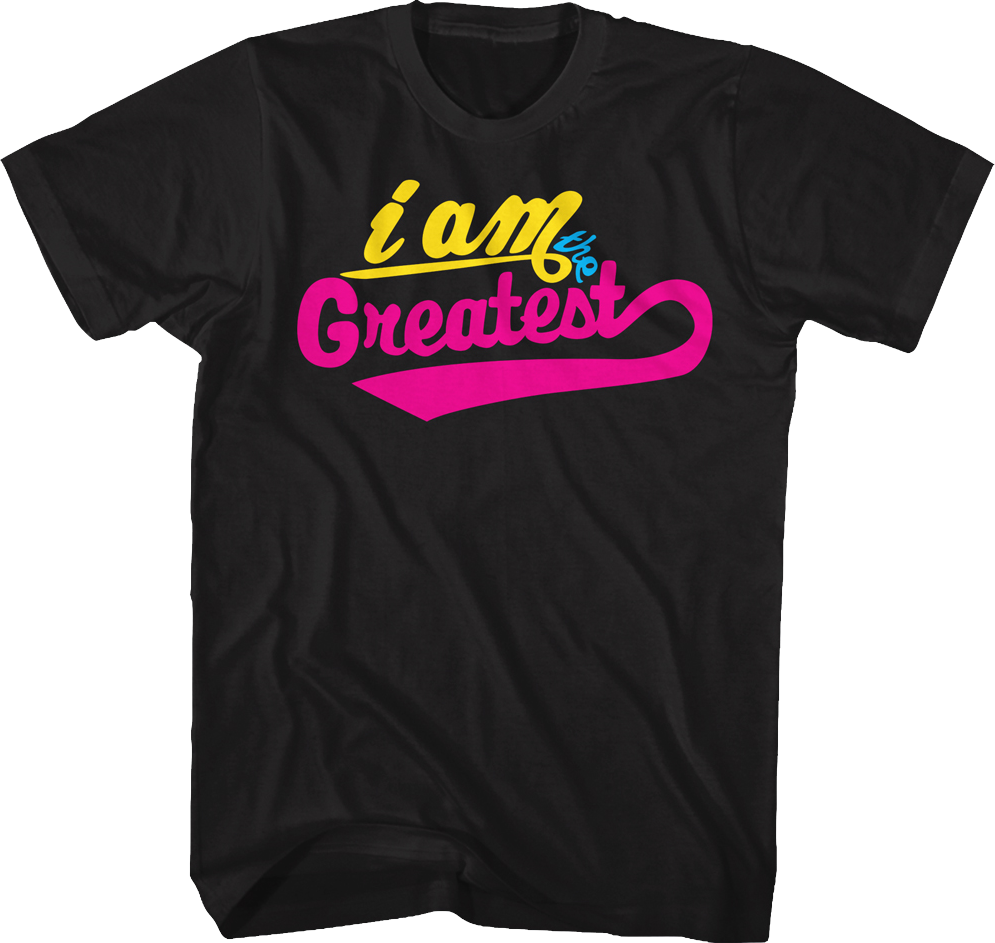 Neon I Am The Greatest Muhammad Ali T-Shirt product image 1