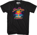 Neon San Diego California T-Shirt product image 1