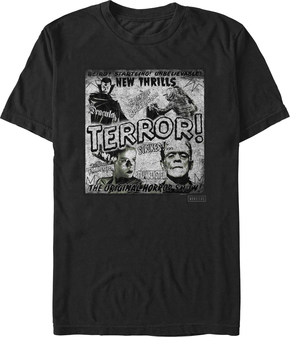 New Thrills Universal Monsters T-Shirt product image 1