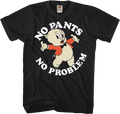 No Pants No Problem Porky Pig Looney Tunes T-Shirt product image 1