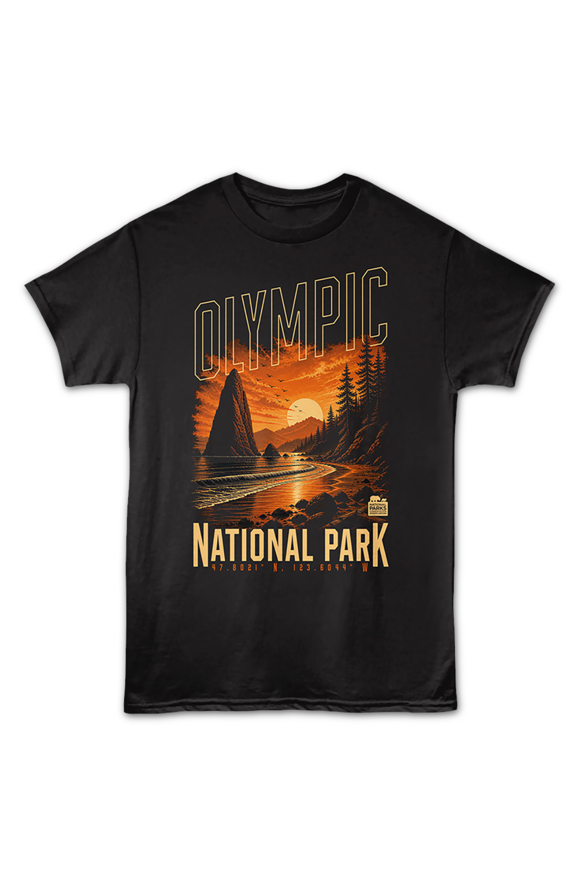 Sunset Olympic National Park T-Shirt product image 2