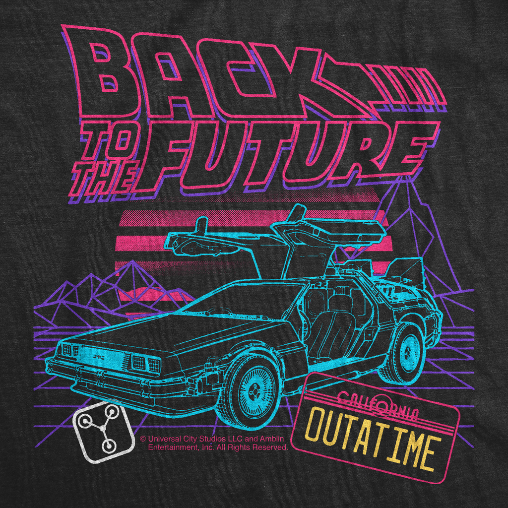 Back To The Future Outatime Men's T Shirt product image 2