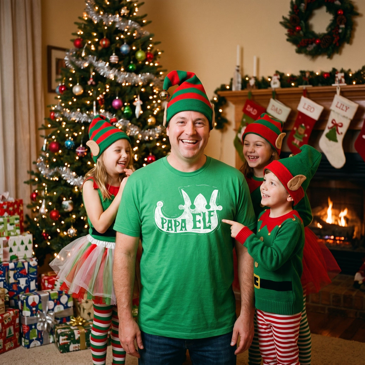 Papa Elf Men's T Shirt product image 2