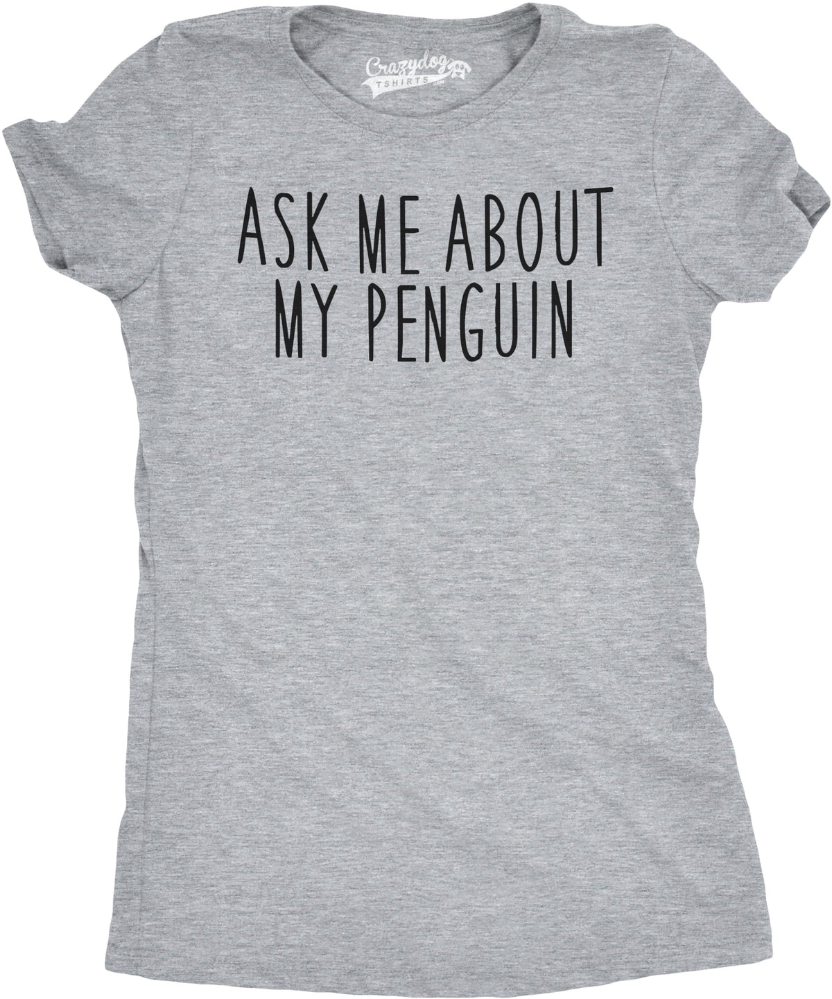 Ask Me About My Penguin Flip Women's T Shirt product image 7