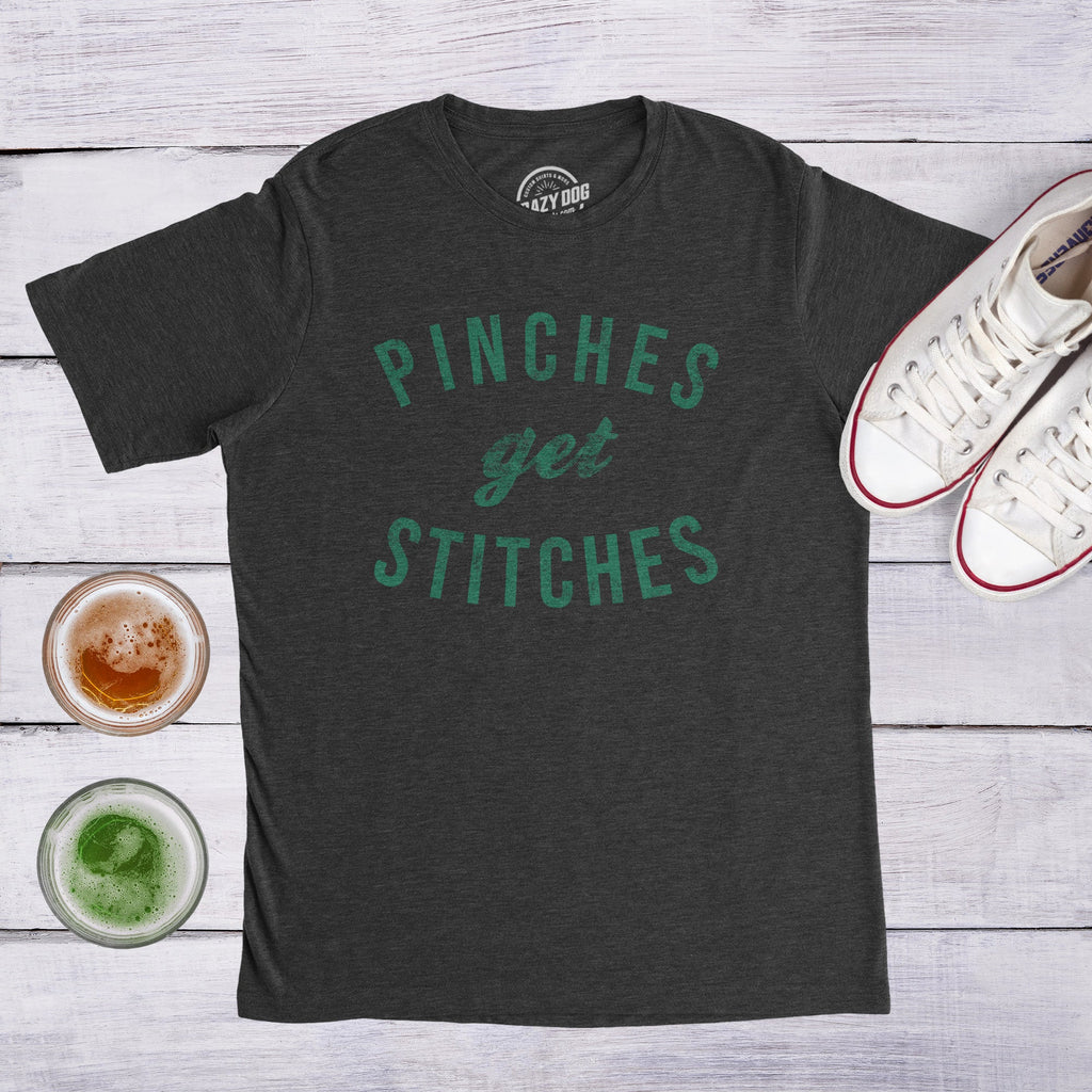 Pinches Get Stitches Men's T Shirt product image 2