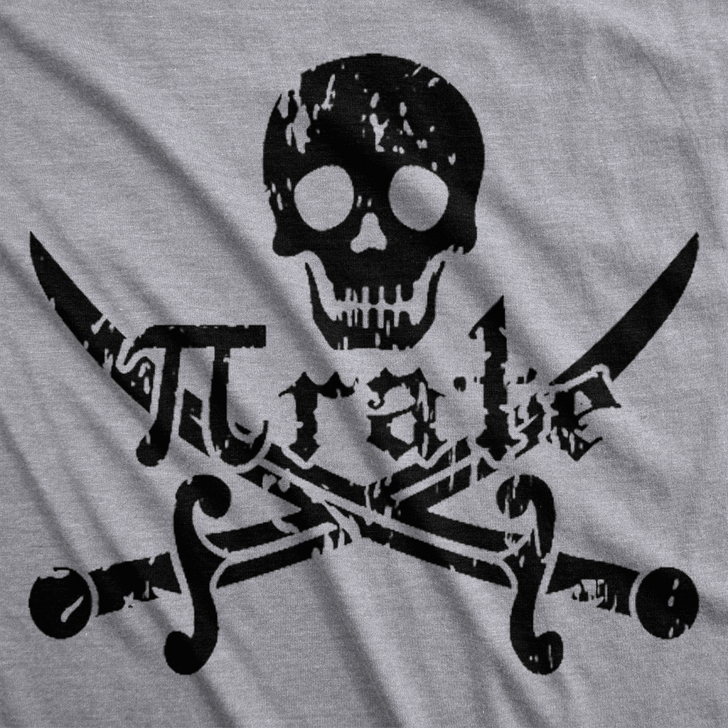 Pirate Skull And Crossbones Men's T Shirt product image 3