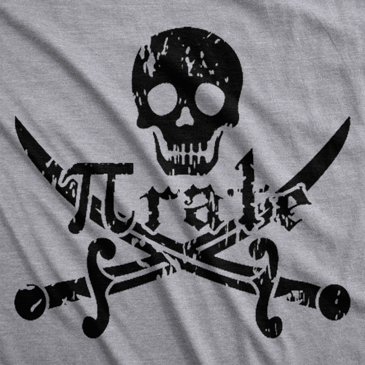 Pirate Skull And Crossbones Men's T Shirt product image 3