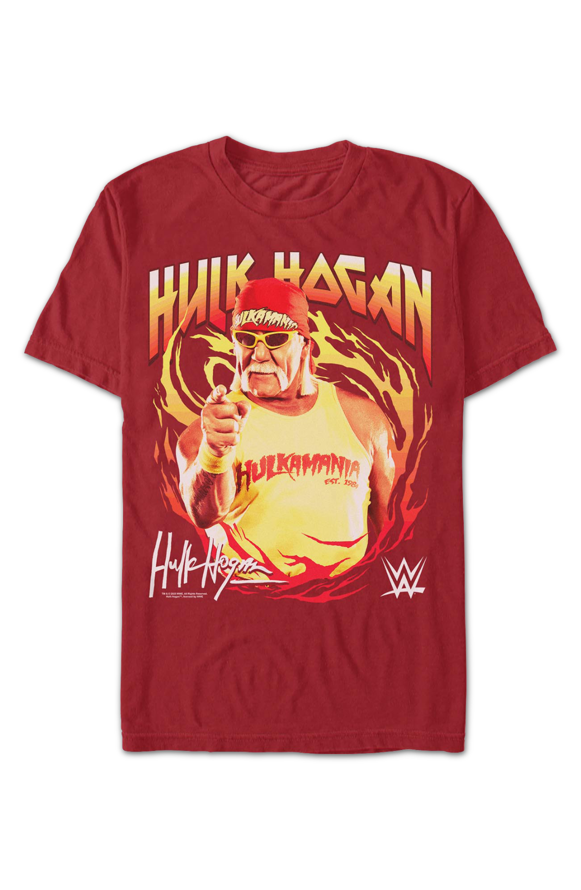 Pointing Hulk Hogan T-Shirt product image 2