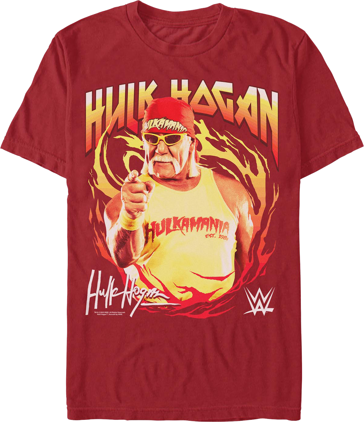 Pointing Hulk Hogan T-Shirt product image 1