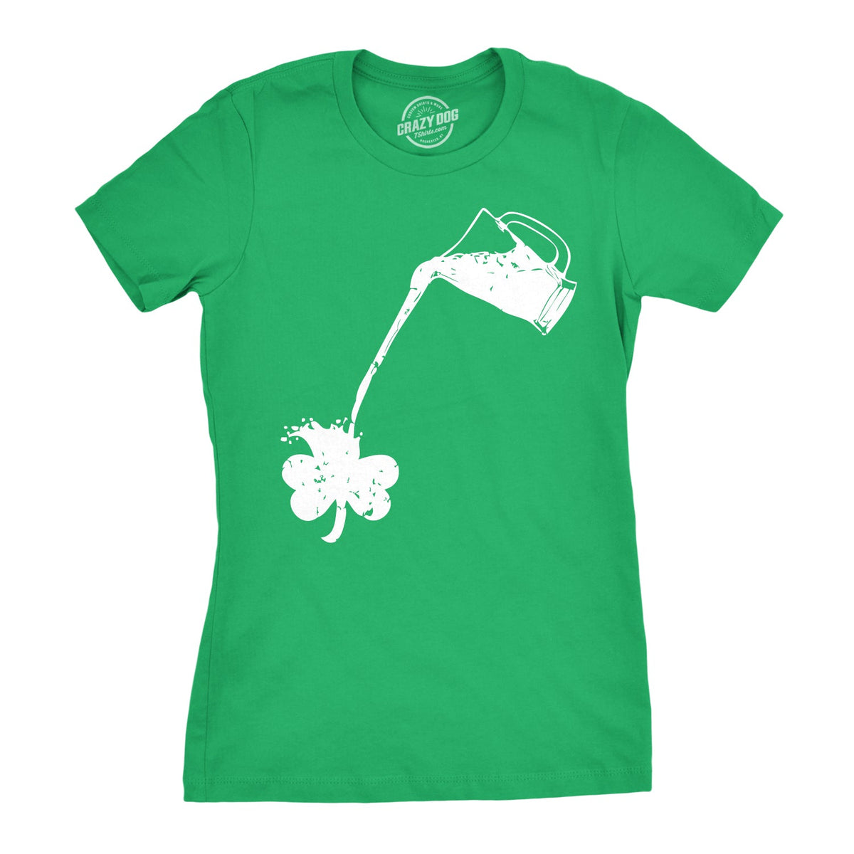Pouring Shamrock Women's T Shirt product image 5