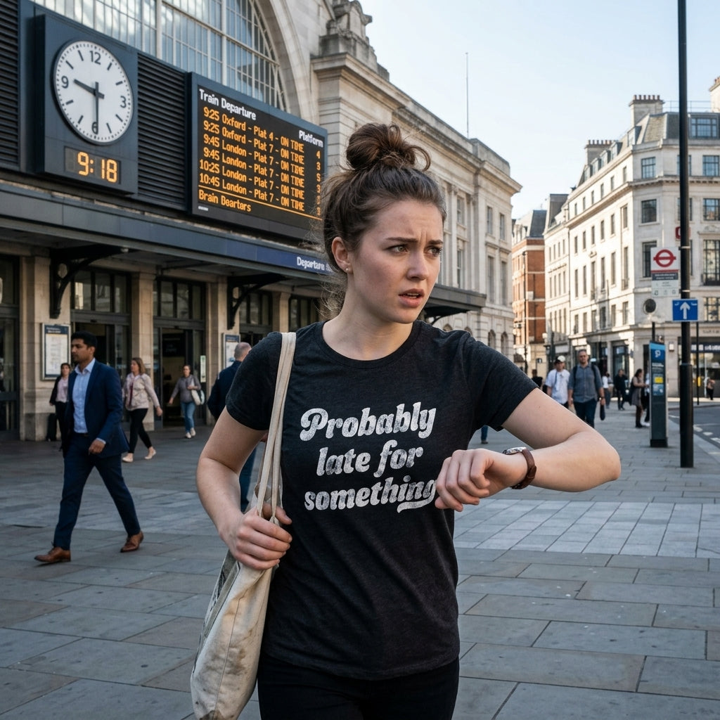 Probably Late For Something Women's T Shirt product image 2