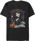 Pumpkin King Collage Nightmare Before Christmas T-Shirt product image 1