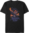 Pumpkin King Flames Nightmare Before Christmas T-Shirt product image 1