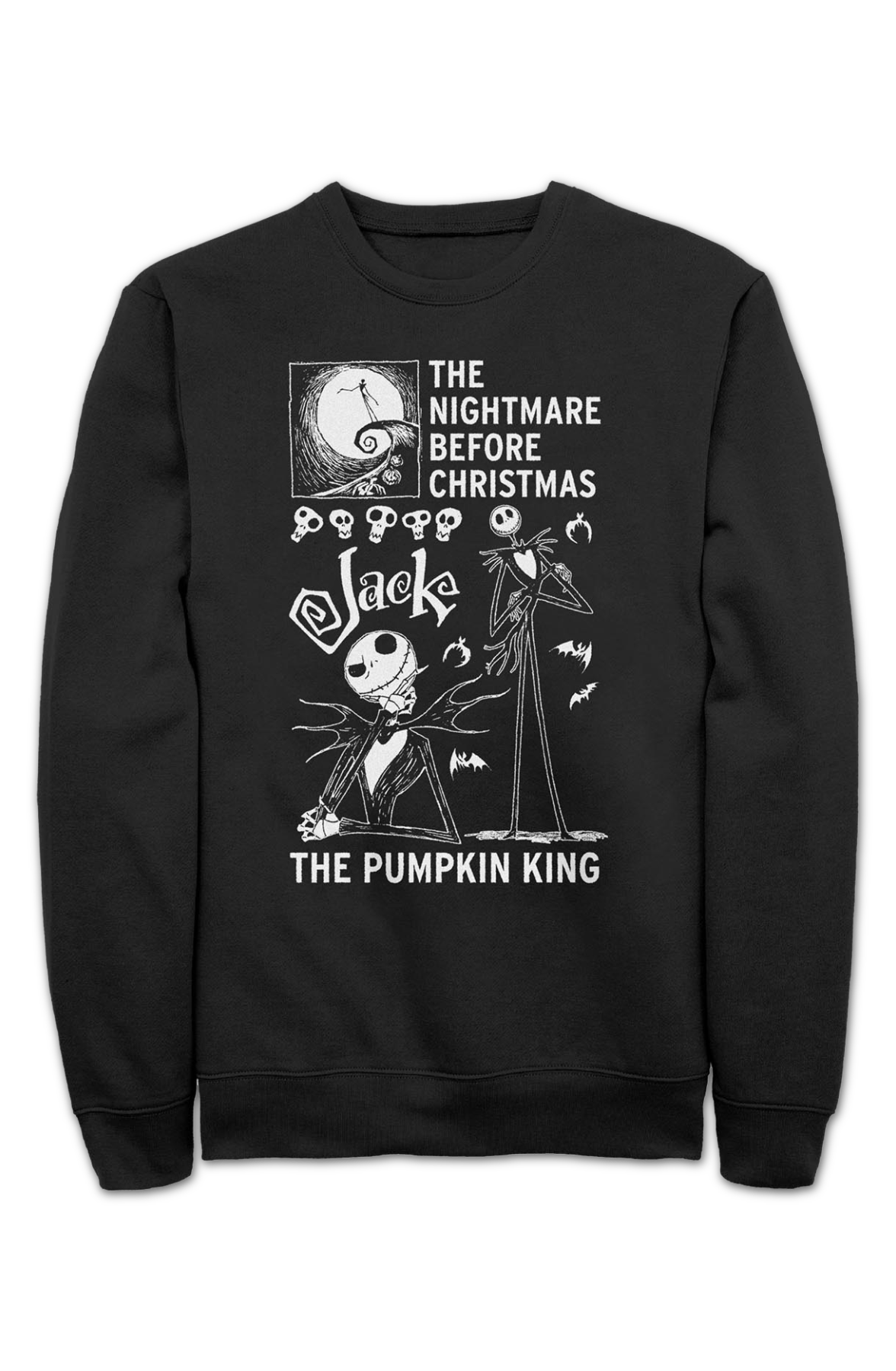 Pumpkin King Nightmare Before Christmas Sweatshirt product image 2