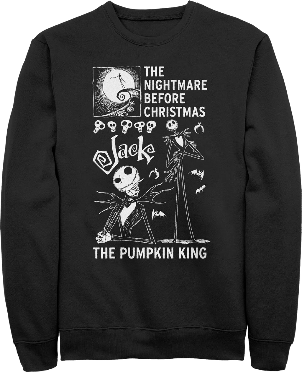 Pumpkin King Nightmare Before Christmas Sweatshirt product image 1