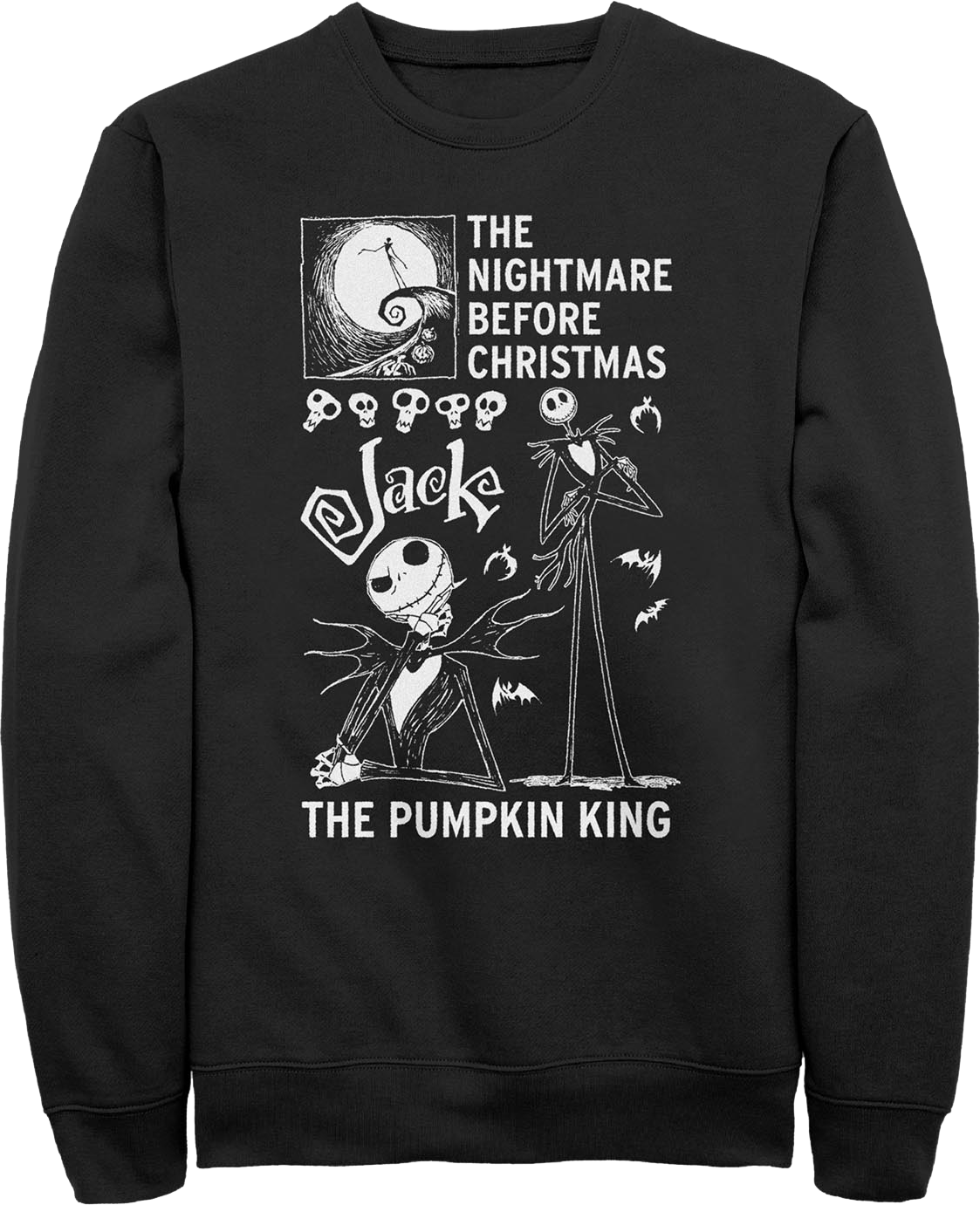 Pumpkin King Nightmare Before Christmas Sweatshirt product image 1