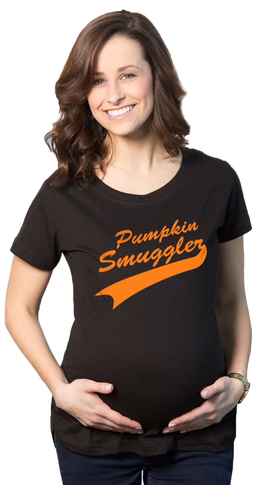 Pumpkin Smuggler Maternity T Shirt product image 1