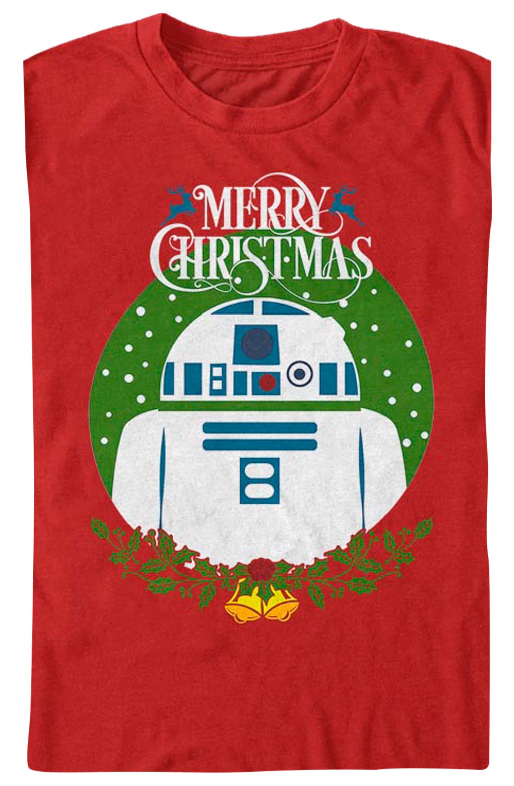 R2-D2 Merry Christmas Star Wars T-Shirt product image 2