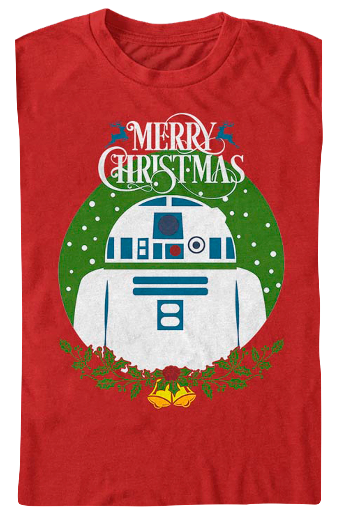R2-D2 Merry Christmas Star Wars T-Shirt product image 2