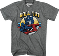 Retro Optimus Prime Roll Out Transformers T-Shirt product image 1