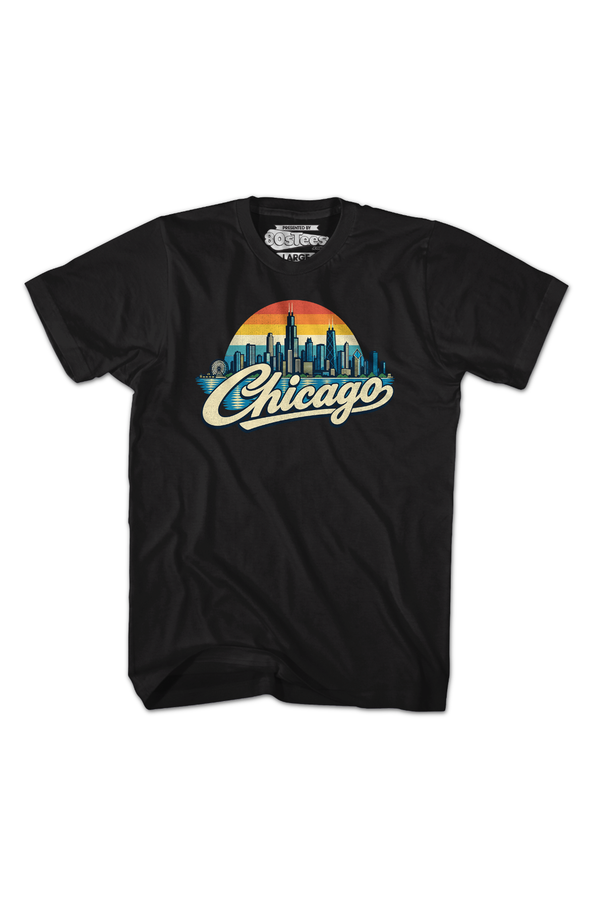 Retro Skyline Chicago T-Shirt product image 2