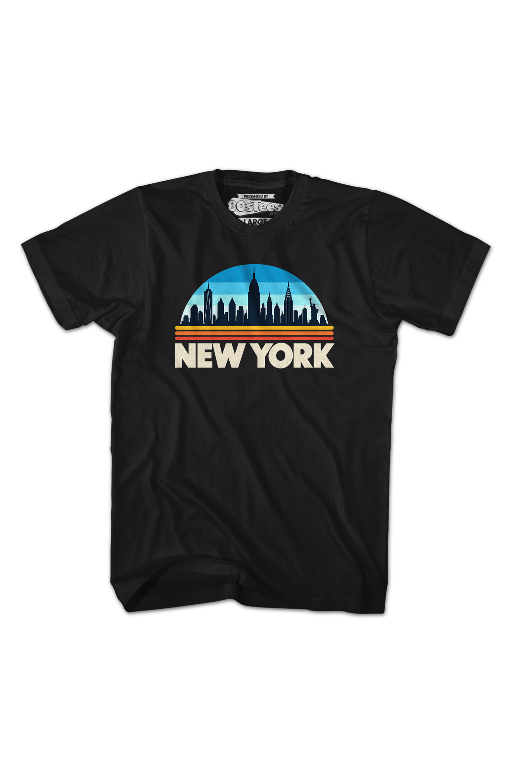 Retro Skyline New York T-Shirt product image 2