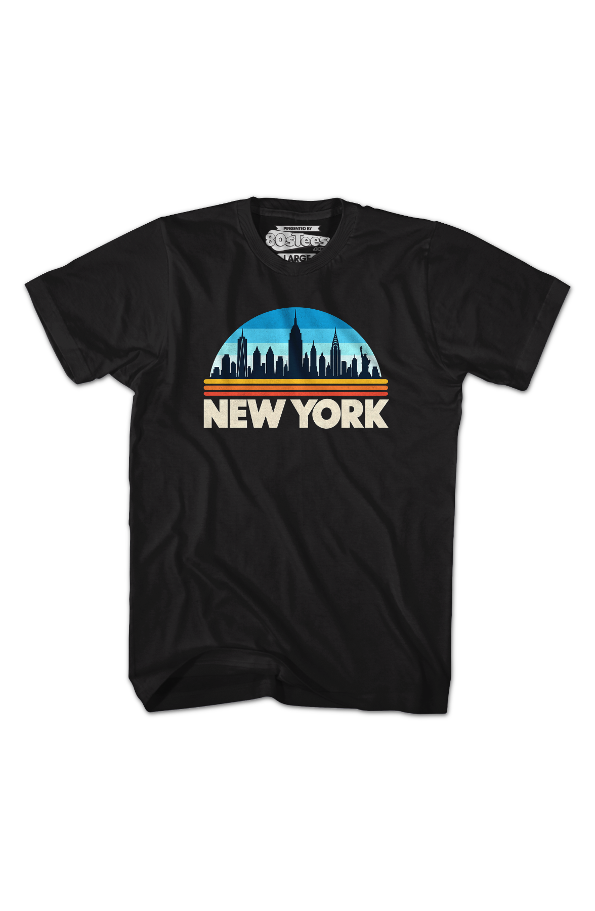 Retro Skyline New York T-Shirt product image 2