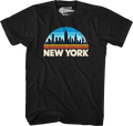 Retro Skyline New York T-Shirt product image 1