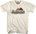 Retro Sunset San Diego California T-Shirt product image 1